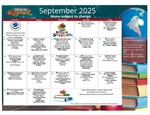 September 2025 Lunch Menu